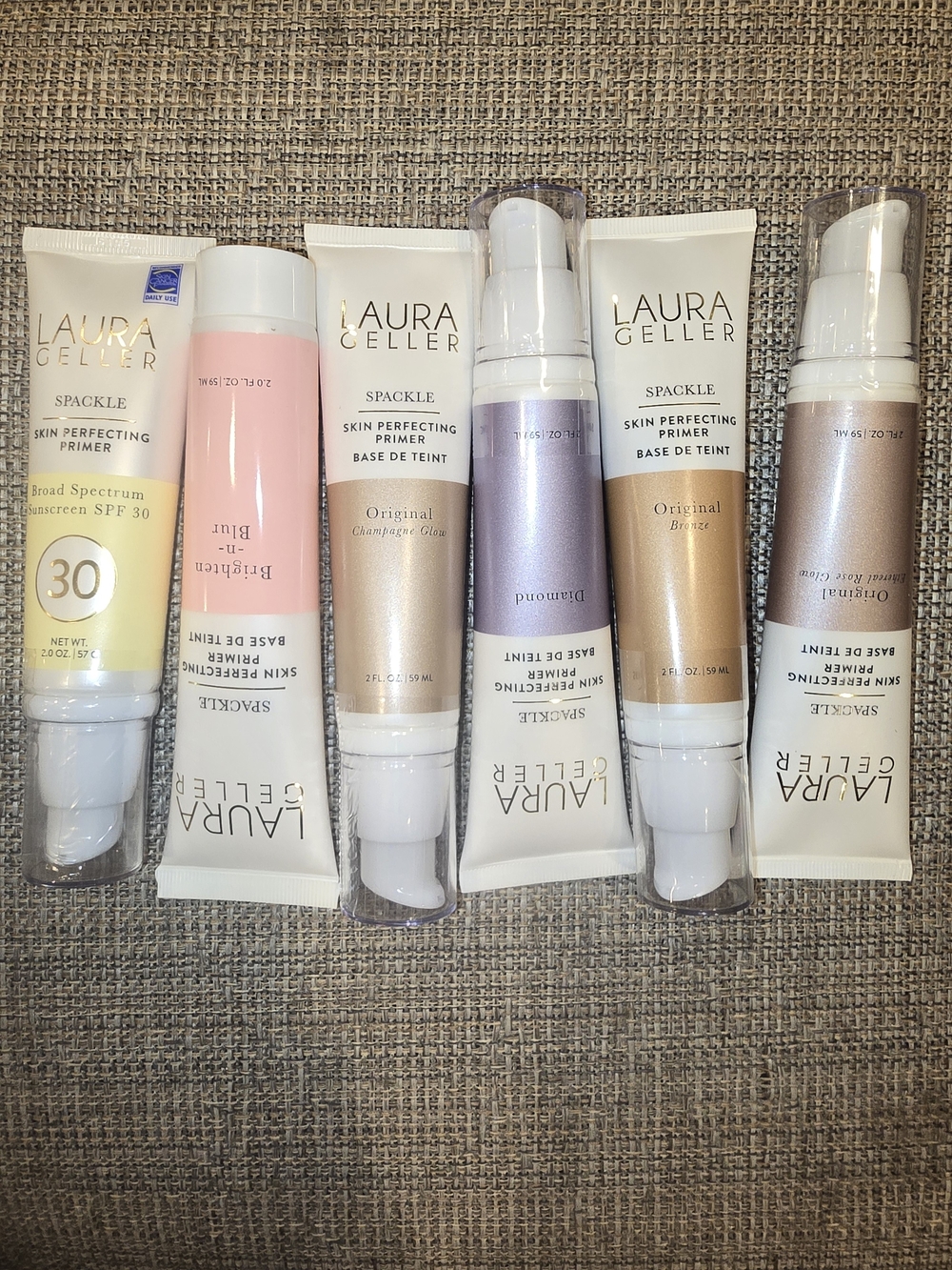 Laura Geller Skin Perfecting Primer - Champagne & Bronze Shades (Assorted)